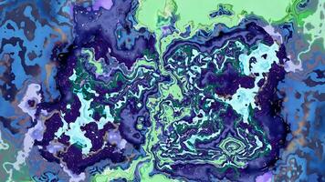 Marble ink abstract art from exquisite original painting for abstract background . Painting was painted on high quality paper texture to create smooth marble background pattern of ombre alcohol ink . photo