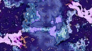 Marble ink abstract art from exquisite original painting for abstract background . Painting was painted on high quality paper texture to create smooth marble background pattern of ombre alcohol ink . photo