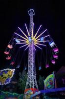 Ride at the fun fair photo