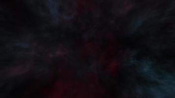 dunkel, rot und Blau Rauch Explosionen, Wolken oder Nebel. voll hd und Schleifen Bewegung Hintergrund Animation.