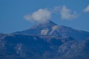 Scenic mountain landscape photo