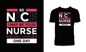 Cute Nurse Shirts Design And Vector Illustration.