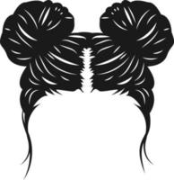 girl hairstyles design graphics vector