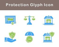 Protection Vector Icon Set