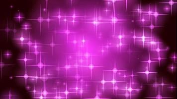 rosado estrella brillante partícula lluvia movimiento ligero luminancia ilustración noche fondo, artístico espacio bokeh velocidad matriz magia efecto antecedentes. foto