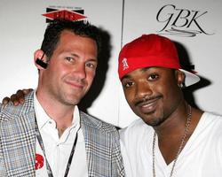 Gavin B Keilly  Ray J Norwood at the BET Awards GBK Gifting Lounge outside the Shrine Auditorium in Los Angeles CA onJune 23 20082008 photo