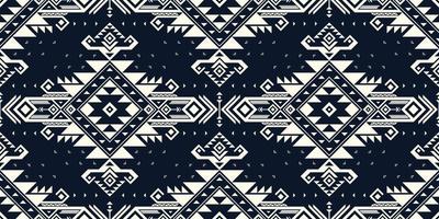 Native american indian ornament pattern geometric ethnic textile texture tribal aztec pattern navajo mexican fabric seamless Vector decoration fashion