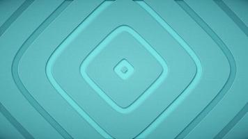 Green halftone dots background with rounded squares gently radiating from the centre. This modern abstract technology motion background is full HD and a seamless loop. video