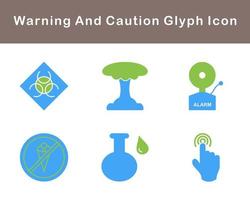 Warning And Caution Vector Icon Set