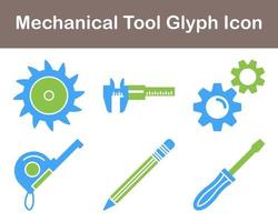 Mechanical Tool Vector Icon Set