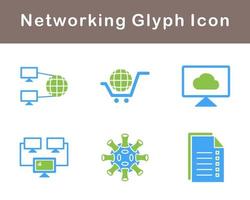 Networking Vector Icon Set