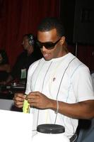 Mario trying a You Bar at the BET Awards GBK Gifting Lounge outside the Shrine Auditorium in Los Angeles CA onJune 23 20082008 photo