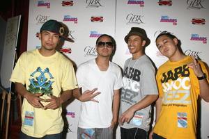 Jabbawockeez at the BET Awards GBK Gifting Lounge outside the Shrine Auditorium in Los Angeles CA onJune 22 20082008 photo