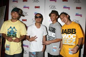 Jabbawockeez at the BET Awards GBK Gifting Lounge outside the Shrine Auditorium in Los Angeles CA onJune 22 20082008 photo