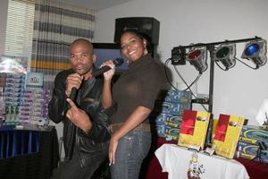 Darryl DMC McDaniels  Shar JacksonGBK American Music Awards Gifting Suite 2007 The Standard Hotel Downtown Los Angeles CANovember 16 20072007 photo