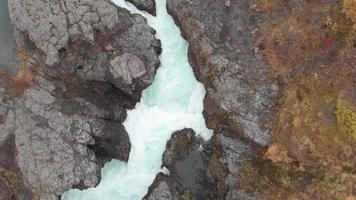 Hraunfossar vattenfall, Island video