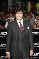 Byung Hun Lee arriving at the GI JOE Premiere at the Graumans Chinese Theater in Los Angeles CA  on August 6 2009  2009 photo