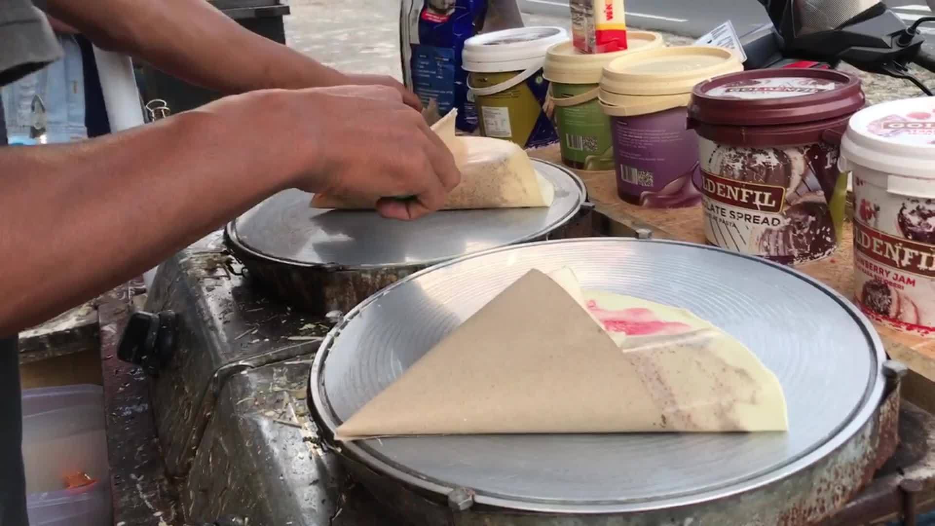Indonesian Street Food Stock Video Footage for Free Download