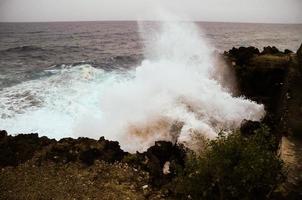 Scenic coastal view photo