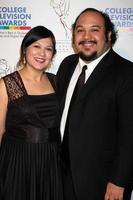 Sandra Equihua and Jorge Guiterrez arriving at the 30th College Television Awards Gala at Culver Studios in Culver City, CA on March 21, 2009 photo