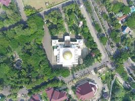 aerial view of the Baitul Faidzin Grand Mosque photo