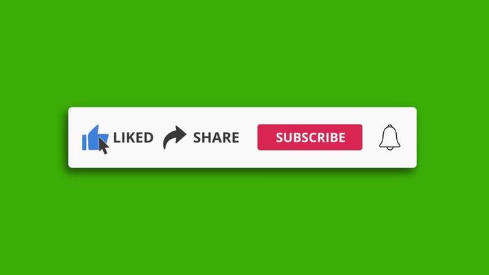How To Add Like And Subscribe Animation In Video Youtube Like And Subscribe Animation Stock Video Footage for Free Download