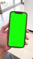 Mobile phone, phone, green screen video