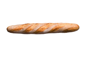 français pain isolé sur une transparent Contexte png