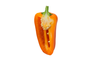 Red pepper isolated on a transparent background png