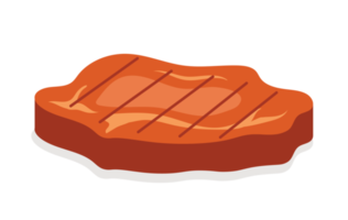 Juicy tasty steak isolated png