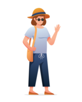 personaggi persone picnic su estate vacanze png