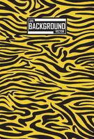 Abstract background with tiger and zebra pattern vector