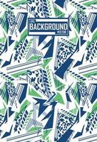 Abstract background with sport pattern, for leggings vector