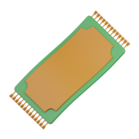 3d renderen sajadah geïsoleerd nuttig voor moslim, geloof, Ramadan kareem eid al fitr ontwerp element png