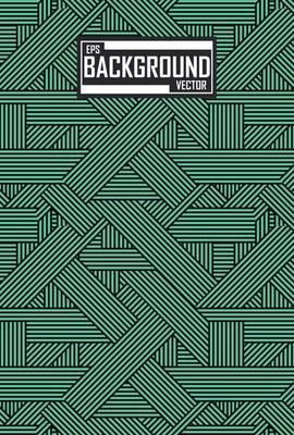 Abstract pattern with geometric concept