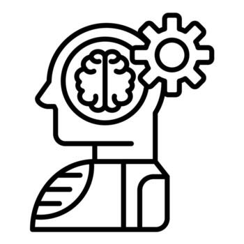 icono de vector de algoritmo