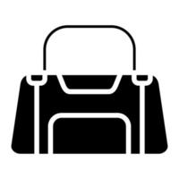 Sport Bag vector icon