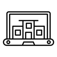 Hotel Booking vector icon