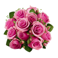 bouquet de fleurs sur une transparent Contexte. floral arrangement. . pour autocollants, faire-part, salutation cartes, mariage carte, décorations. png
