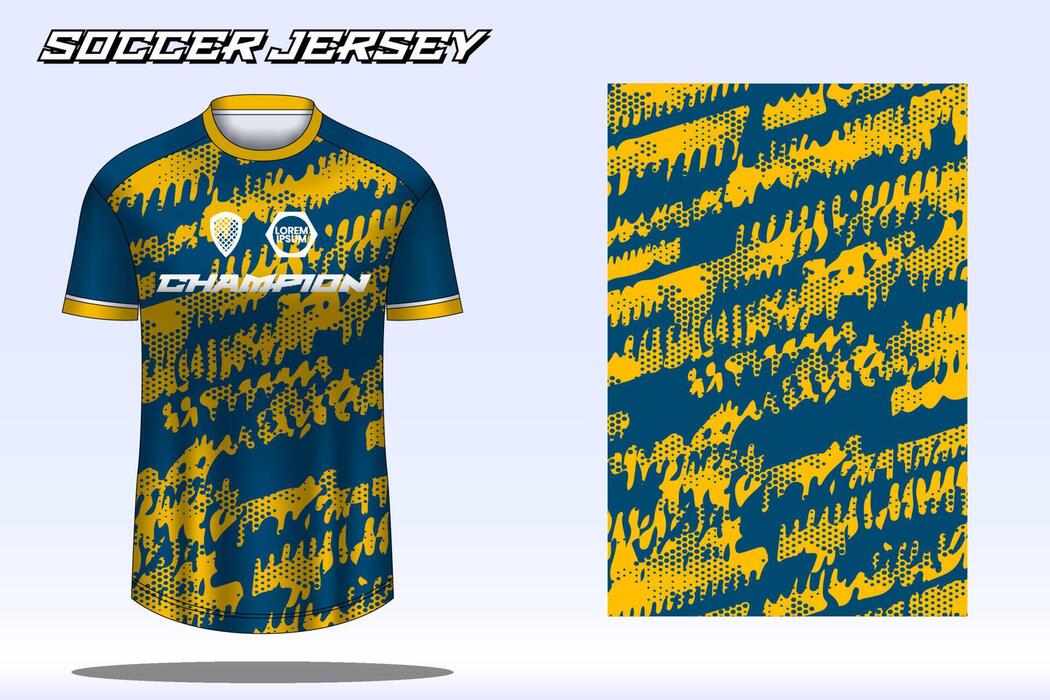 Blue Yellow Jersey Vector Art, Icons, and Graphics for Free Download