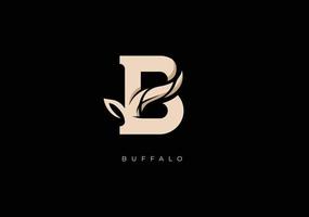 BUFFALO B MONOGRAM, VECTOR LOGO