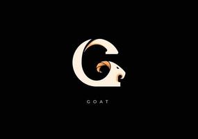 GOAT G MONOGRAM, VECTOR LOGO