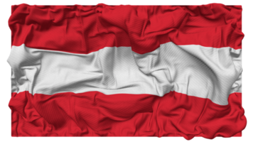 Áustria bandeira ondas com realista colisão textura, bandeira fundo, 3d Renderização png