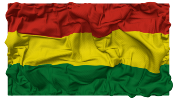 bolivia flagga vågor med realistisk stöta textur, flagga bakgrund, 3d tolkning png