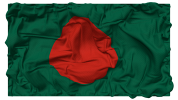 Bangladesh bandeira ondas com realista colisão textura, bandeira fundo, 3d Renderização png