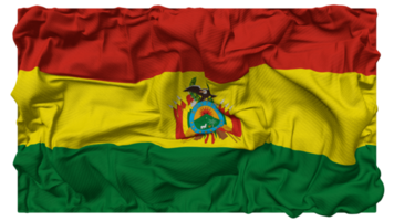 bolivia bandera olas con realista bache textura, bandera fondo, 3d representación png