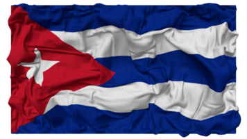 Cuba vlag golven met realistisch buil textuur, vlag achtergrond, 3d renderen png