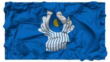 Commonwealth of Independent States, CIS Flag Waves with Realistic Bump Texture, Flag Background, 3D Rendering png