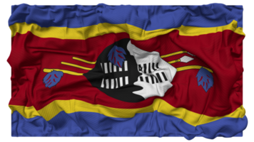 eswatini bandera olas con realista bache textura, bandera fondo, 3d representación png