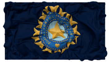 le planche de contrôle pour criquet dans Inde, bcci drapeau vagues avec réaliste bosse texture, drapeau arrière-plan, 3d le rendu png